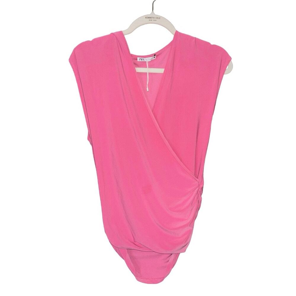 Zara ruched blouse